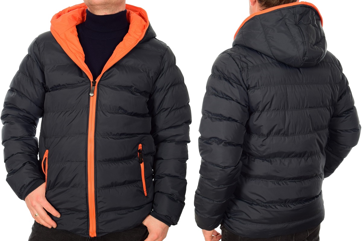 Zimní Bunda Pánská AH5945MP Zateplená Péřová 3XL