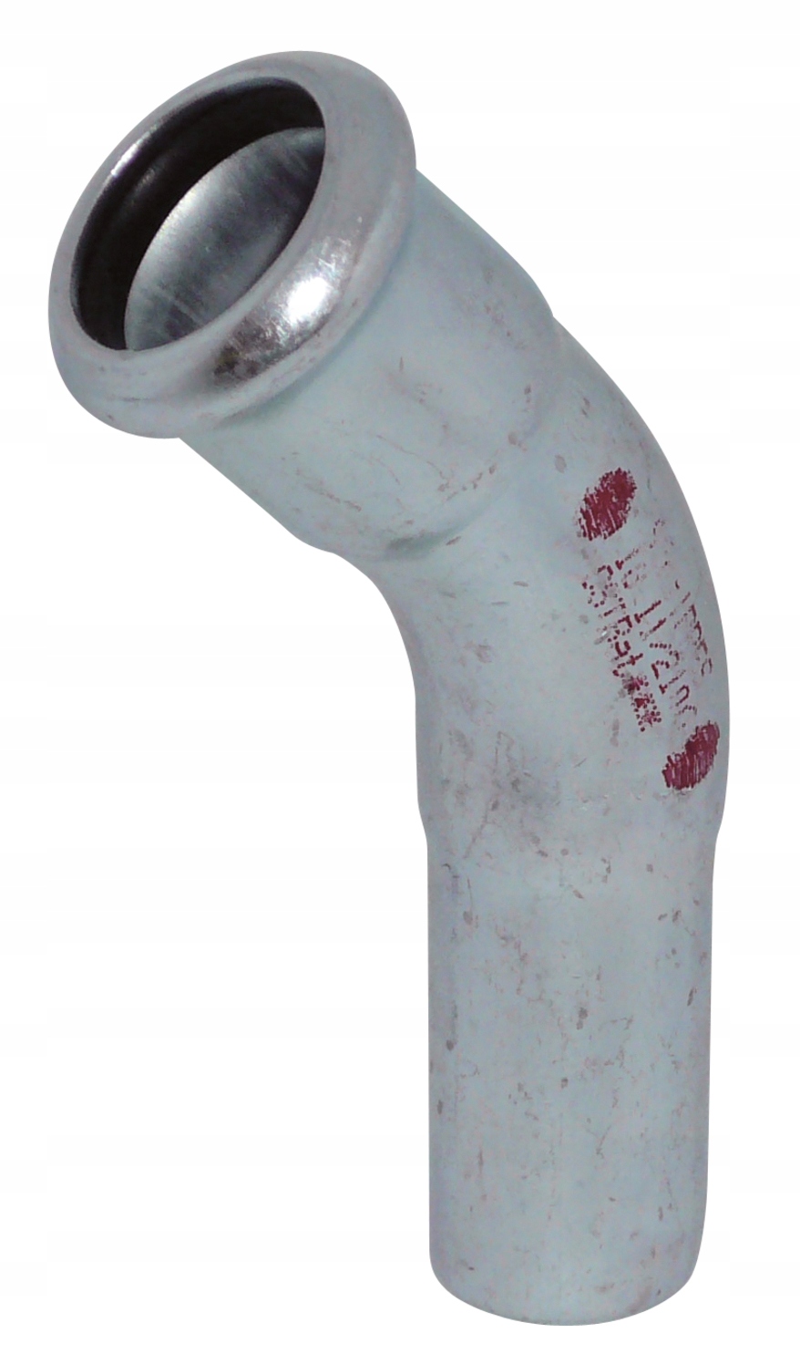 Koleno 45° Jednoduché Do Půdy 54 Ocel Uhlíková Ocel