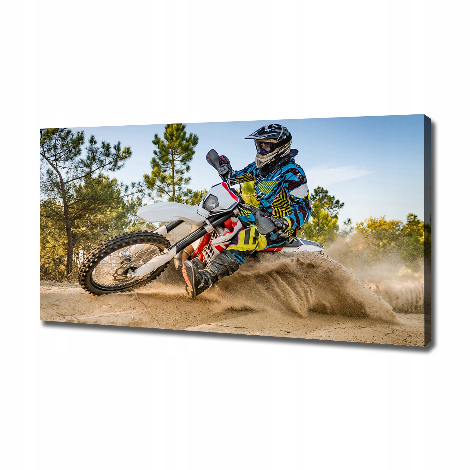 

Foto obraz canvas na ścianę Motocross 120x60 cm