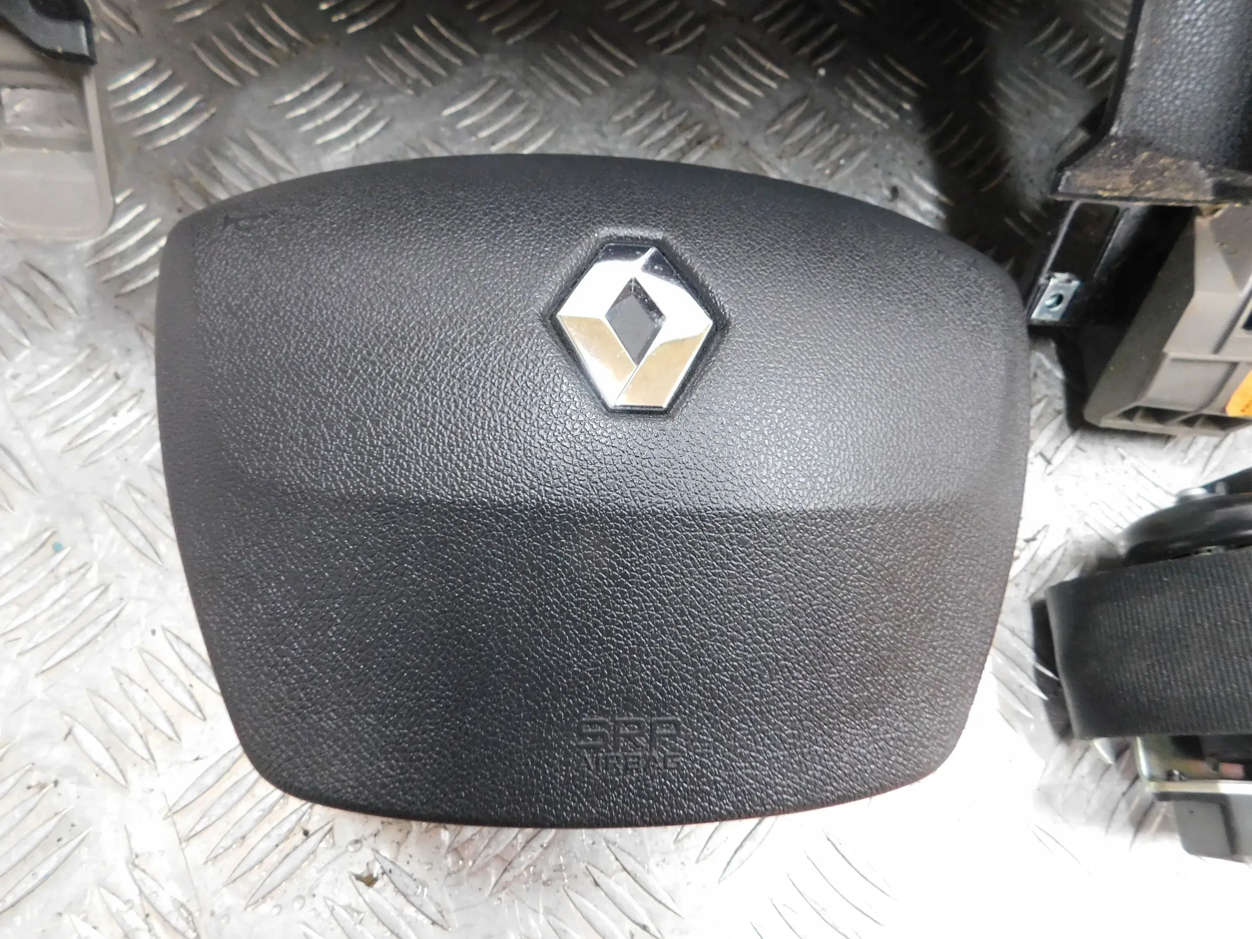 dashboard console airbag tension belts SCENIC III 3 08