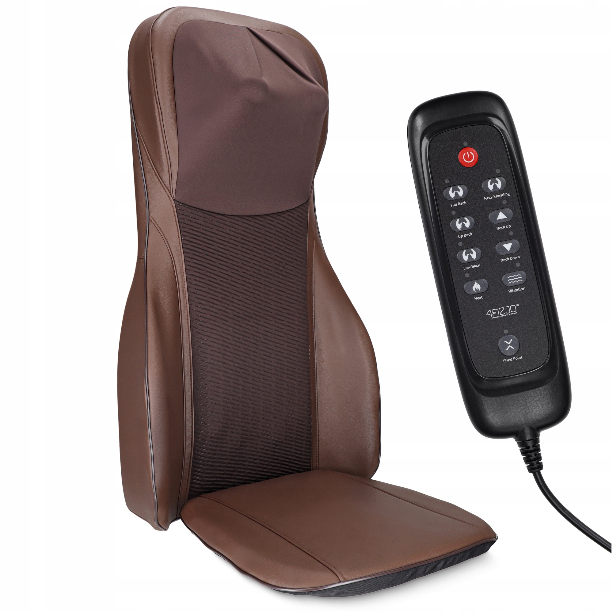 Mata Masująca Do Masażu Na Fotel Wibracyjna Podgrzewana Do Ciała Ultra