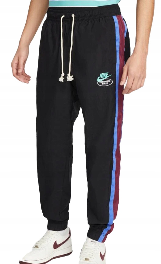 Pánské kalhoty Nike Sportswear Woven Unlined Loose Fit DM5025-010 vel. S