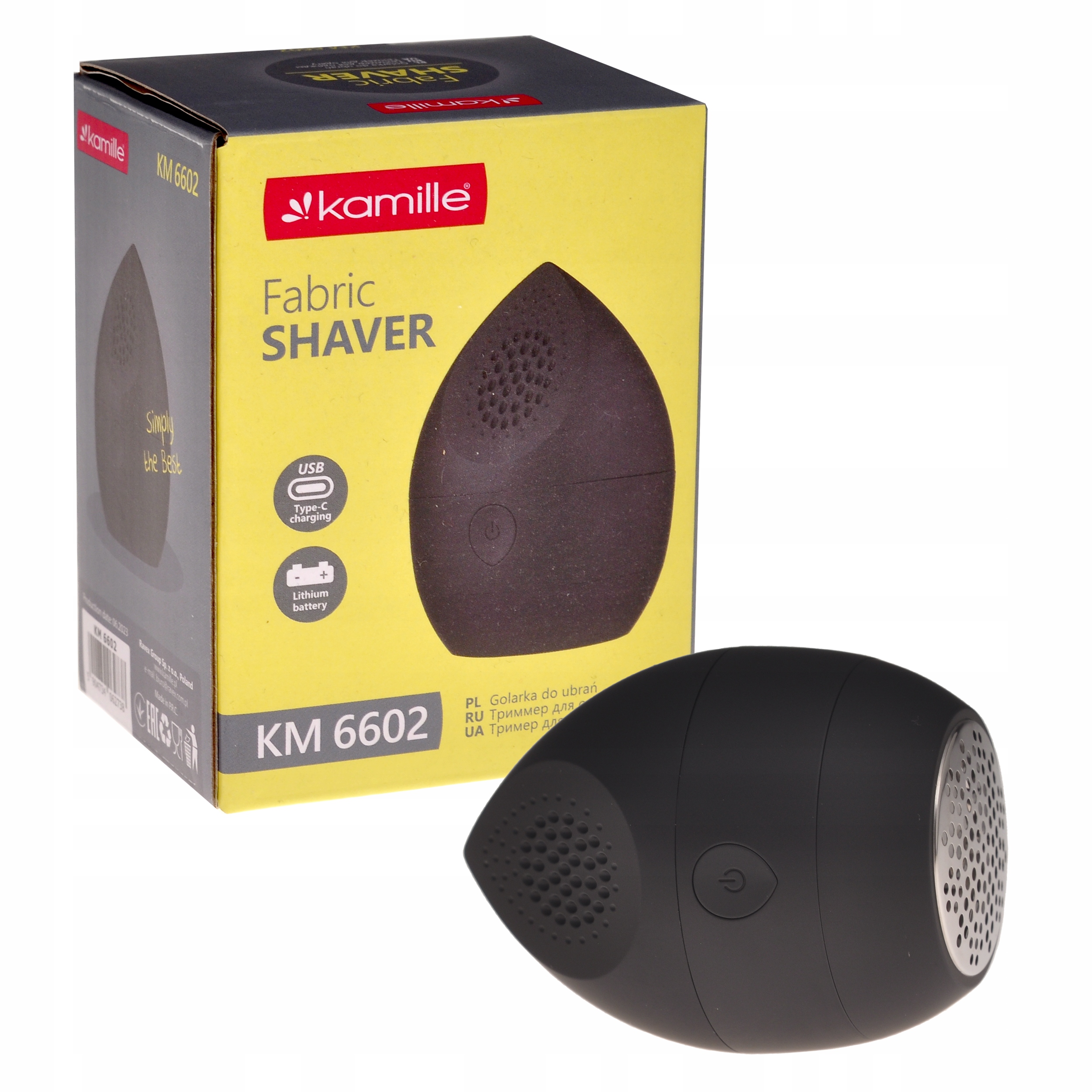 GOLARKA DO UBRAŃ SWETRÓW ODZIEŻY TKANIN BEZPRZEWODOWA KAMILLE EAN (GTIN) 5904734062738