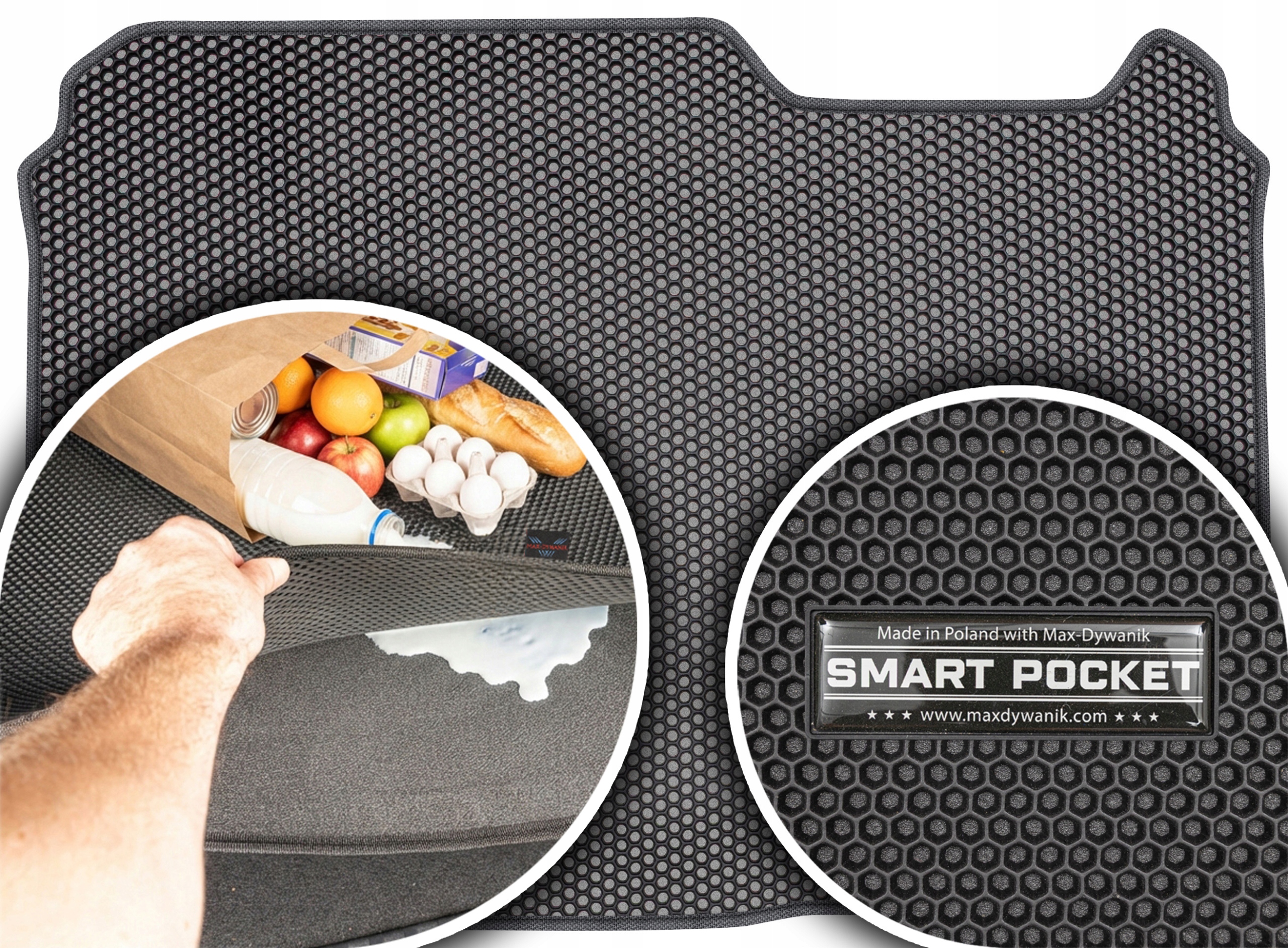 Peugeot 207 Cabrio 2006-2012 Vložka do zavazadlového prostoru Eva Smart Pocket