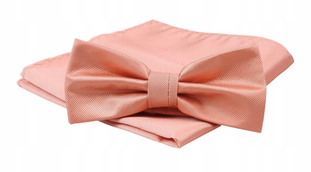 Męska Mucha z Poszetką - ŁOSOSIOWA -ALTIES