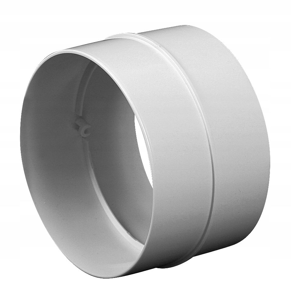 

Złączka kanału łącznik kanałów okrągłych 100mm pcv