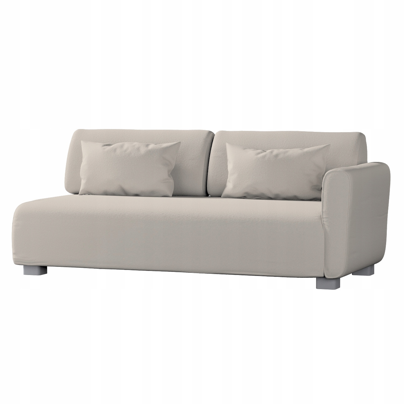 Potah na 2-místnou pohovku s jednou područkou Mysinge Ikea hnědý
