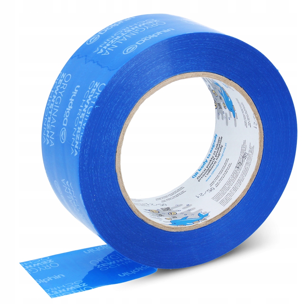 Синий Дельфин ПВХ защитная лента 48мм/50М1