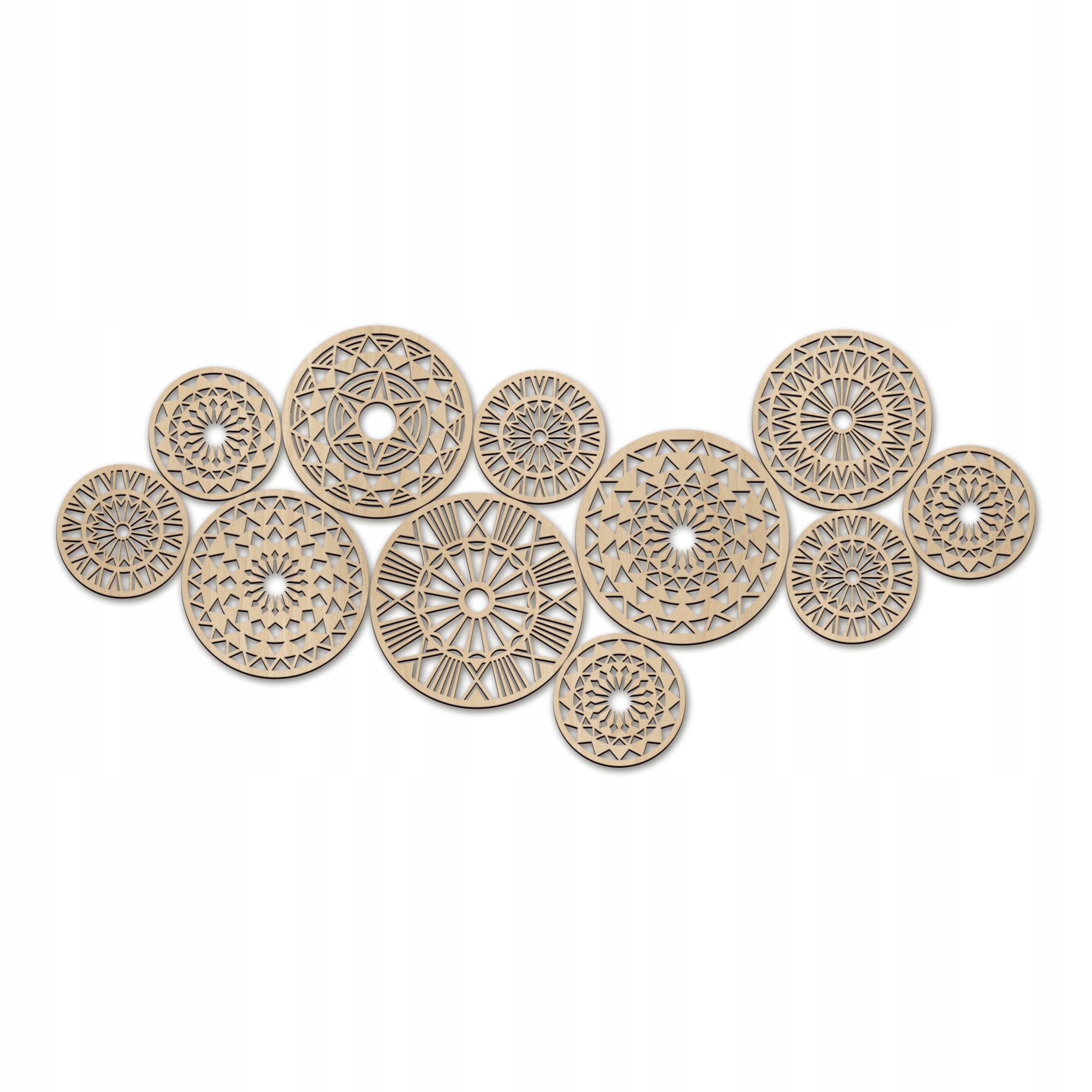 Dekoracyjne Panele Ażurowe AFRYKA Komplet 11szt EAN (GTIN) 5904094210251