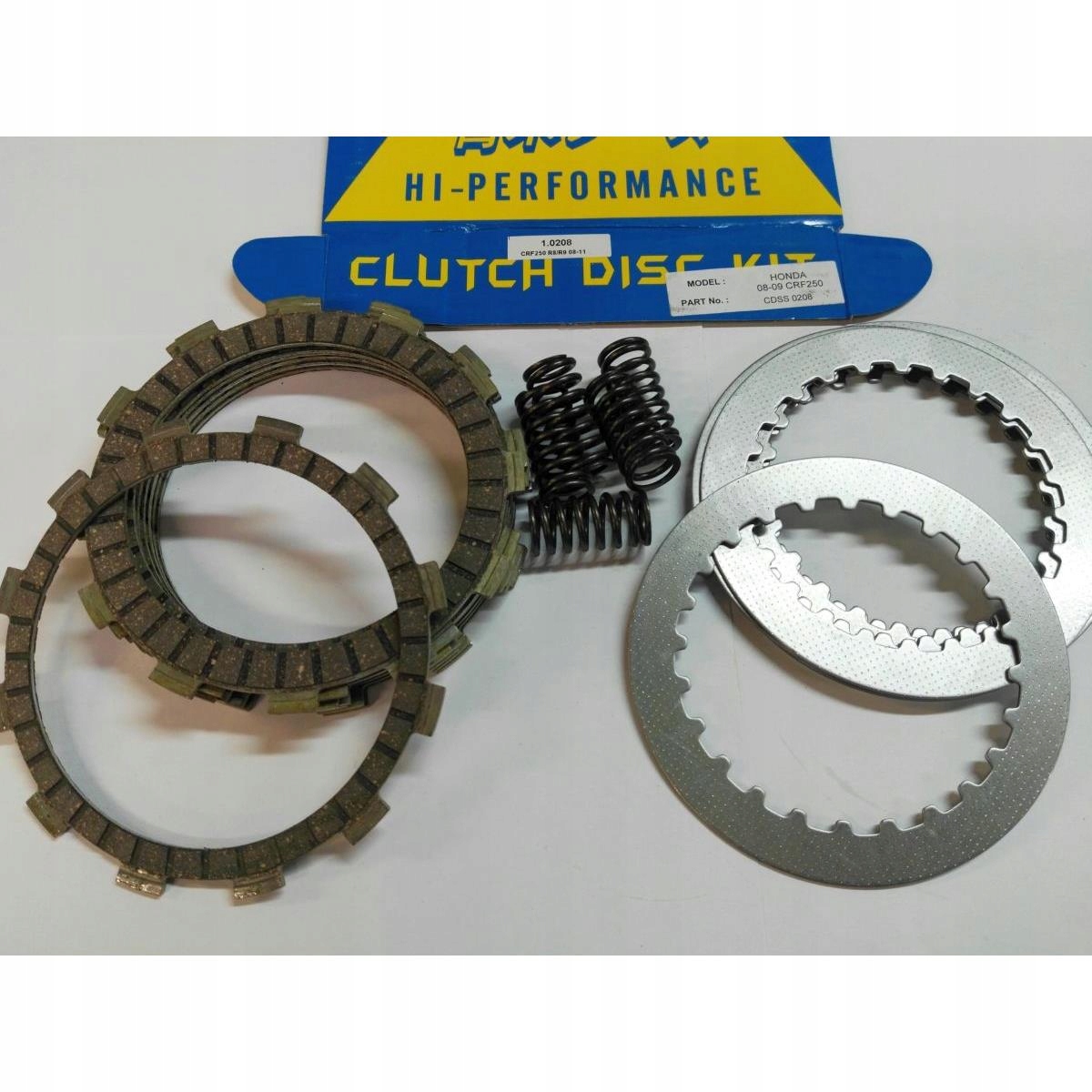 Aoki sada spojky Honda Crf 250 R 08-09, Crf-x (kotúče, preložky, spr)