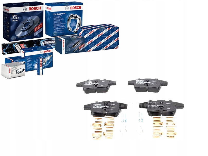 Brzdové Destičky Citroen Zadní C4 06- S Příslušenstvím