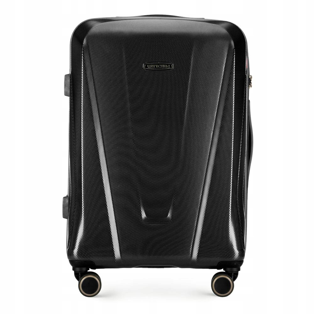 WITTCHEN zestaw walizek z polikarbonu - czarny Stan opakowania oryginalne