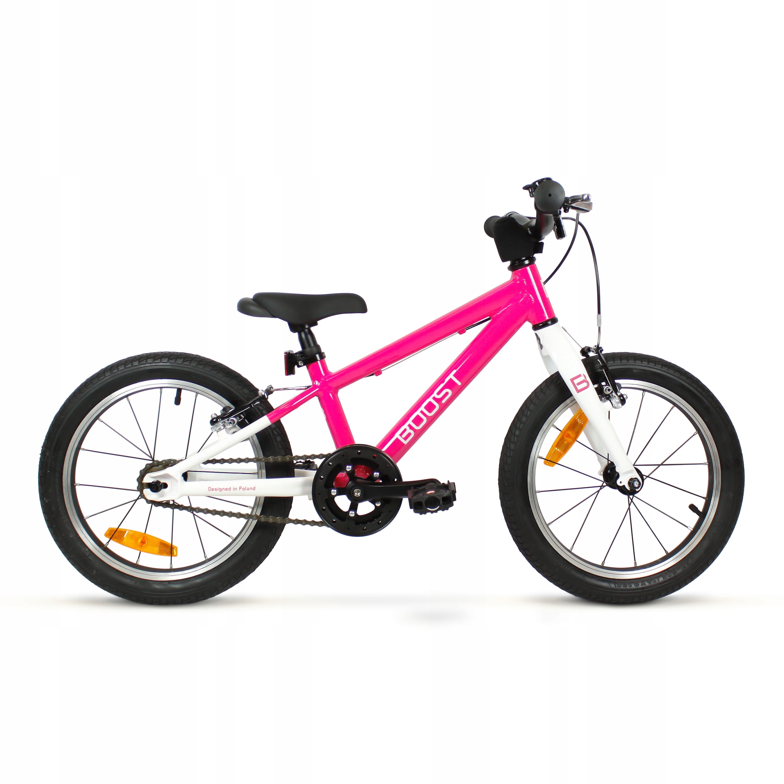 ROWER DZIECIĘCY 16" Sirox BOOST PINK RAMA ALU 6 KG