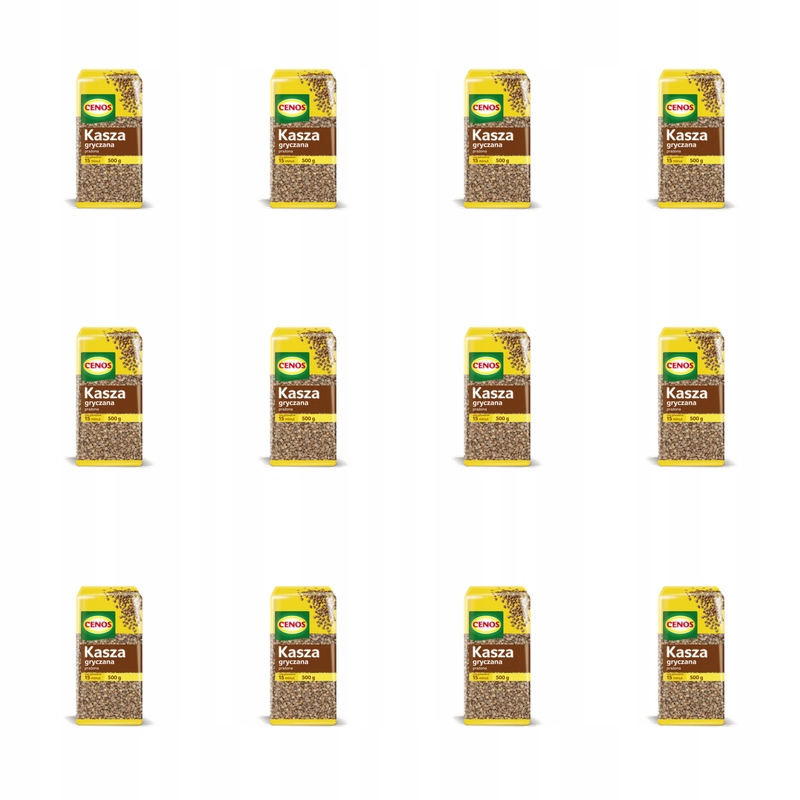 Cenos Pražená pohanková kaše 500 g X12