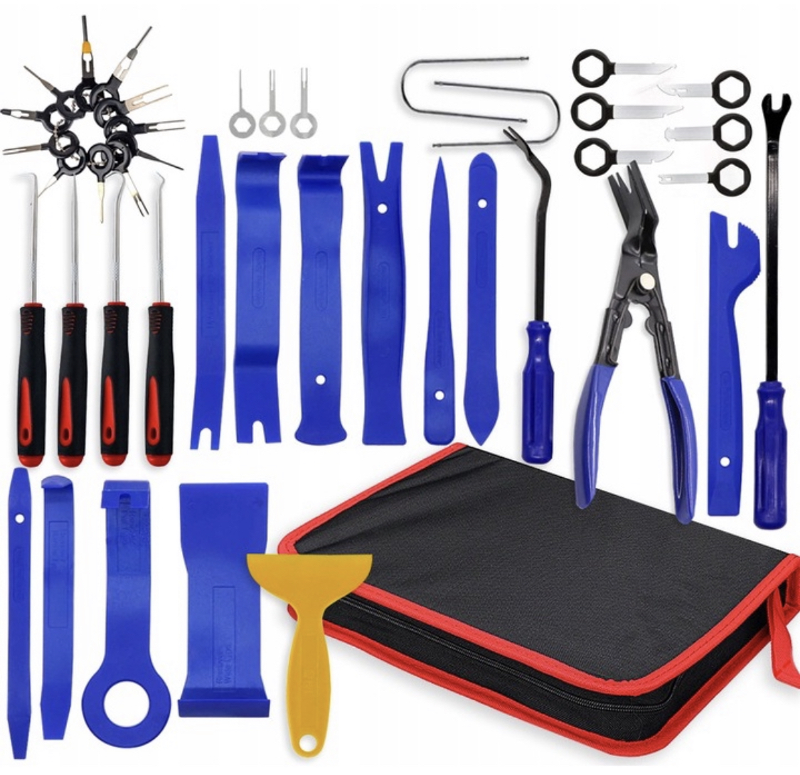 ŚCIĄGACZE SZCZYPCE WYJMAKI TAPICERKI SPINEK RADIA