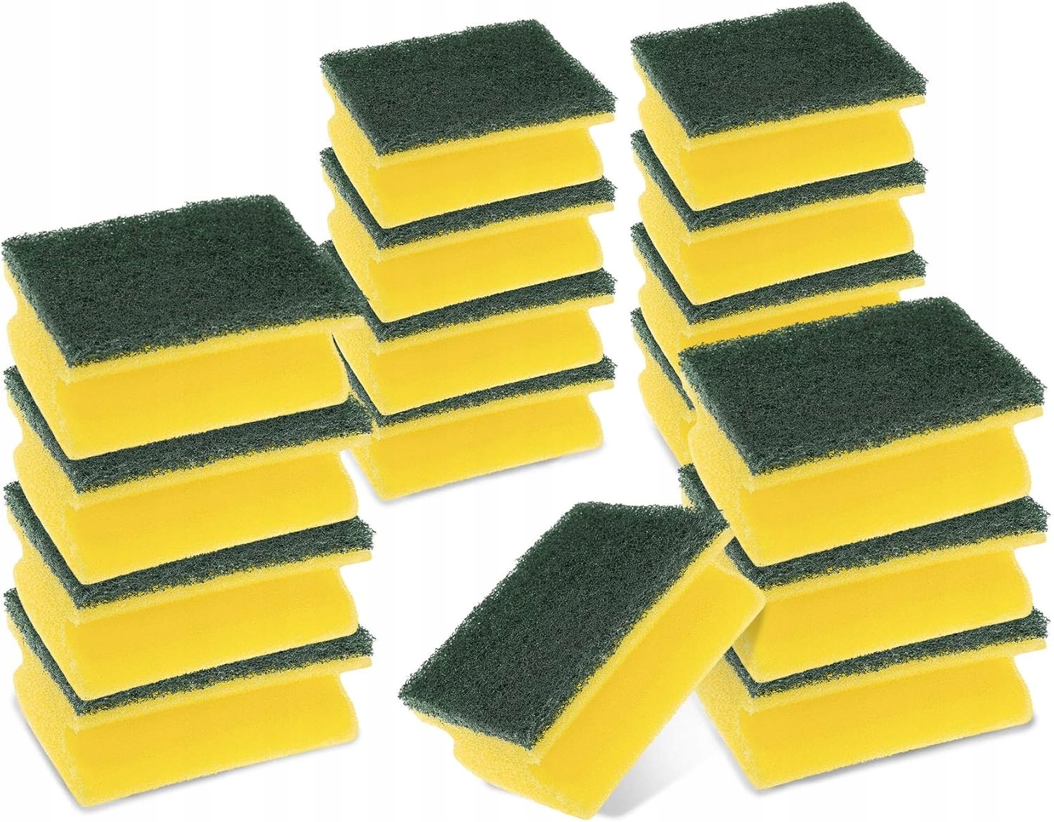 Scotch-Brite houbička 16 kusů univerzální odolná zelená