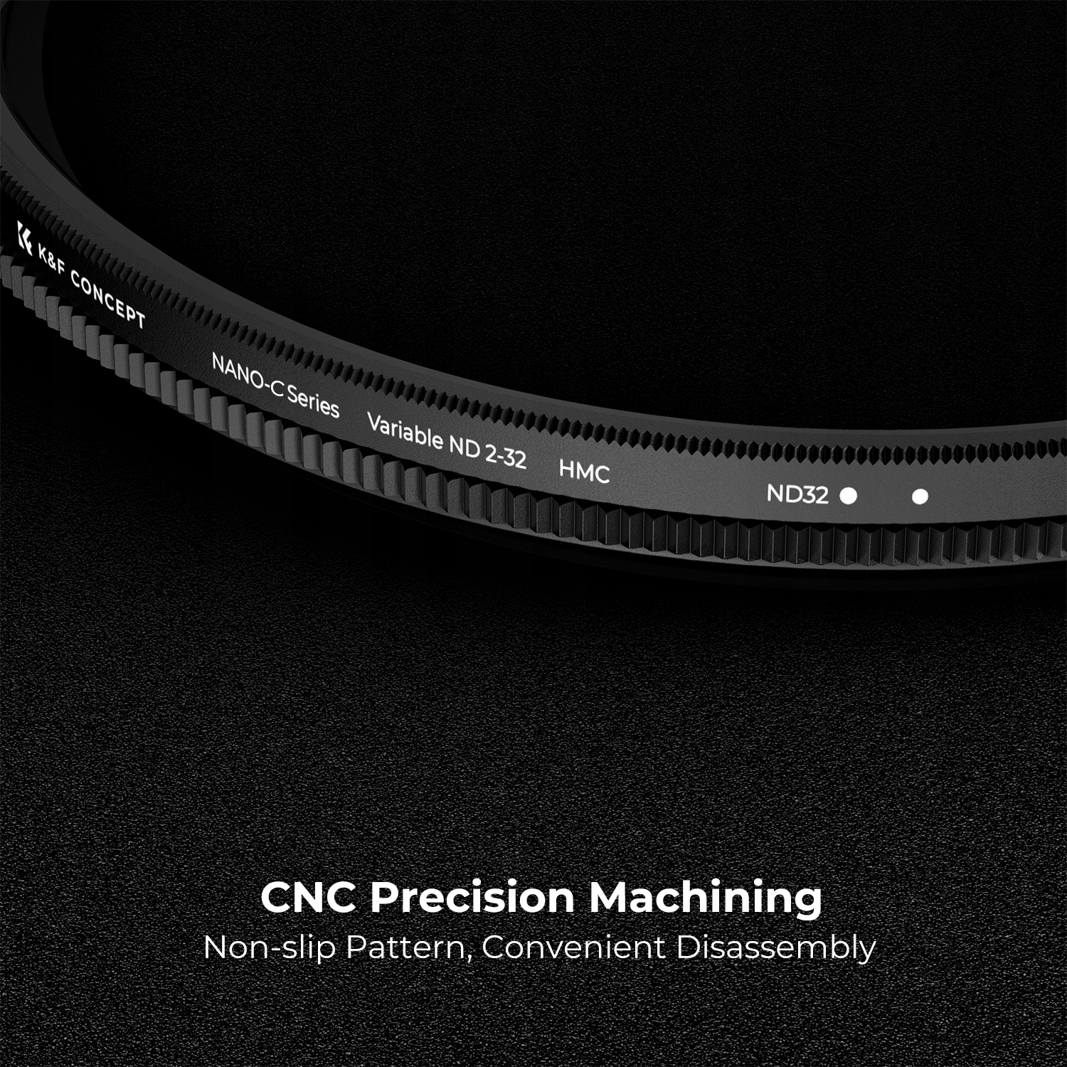 Filtr ND szary 52mm ND2-ND32 REGULOWANY ND2-32 FADER MC K&F Concept Nano C Marka K&F