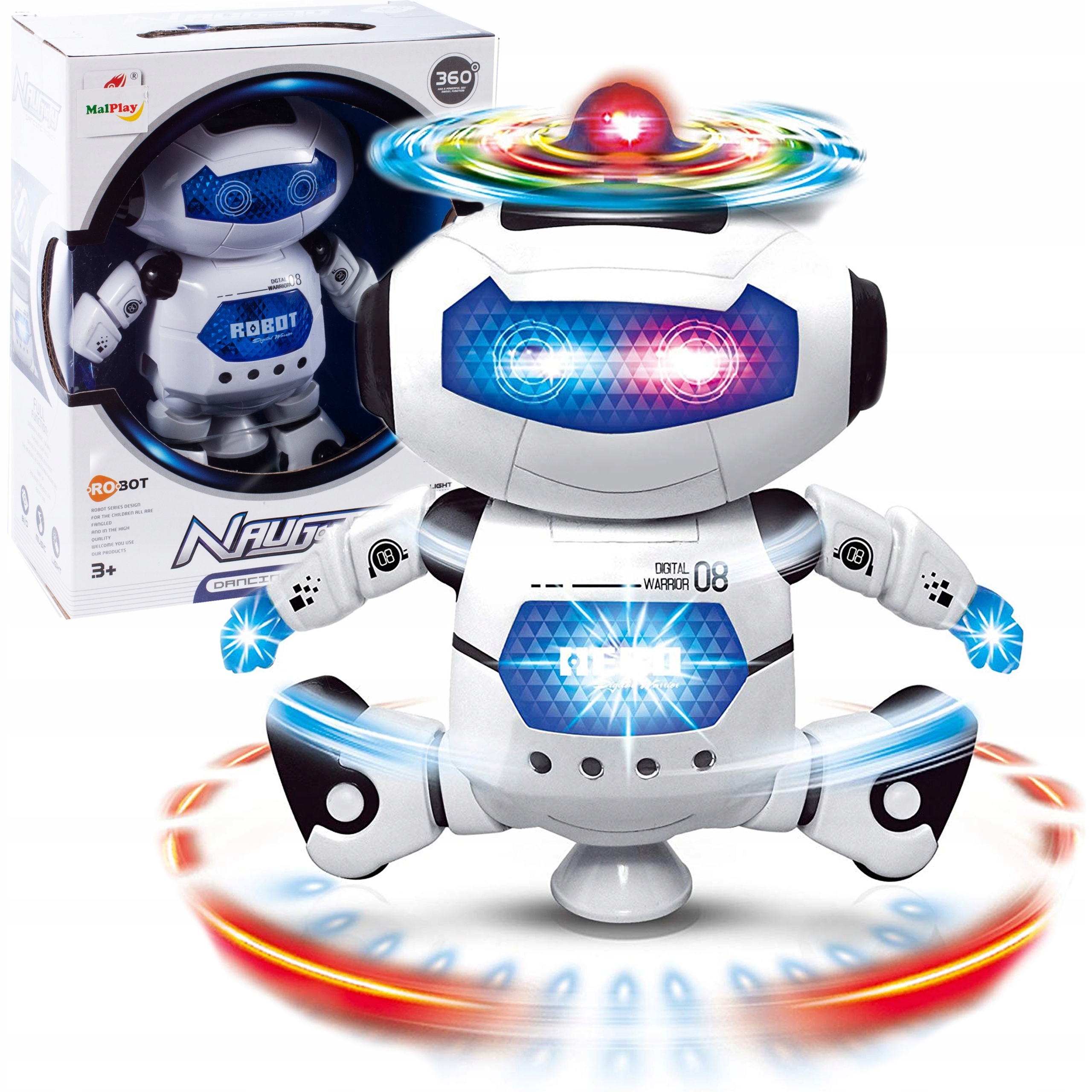 

Robot Interaktywny Tańcząc Android 360 Stopni