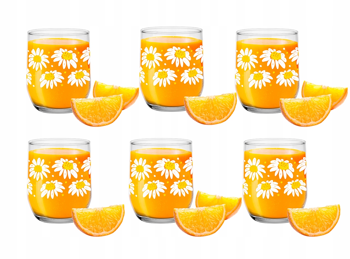 

Kpl 6 x Szklanki Do Drinków, Soków, Wody 300 ml