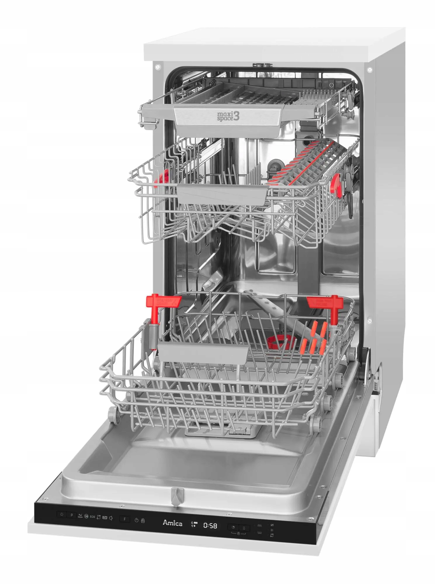 Zmywarka AMICA DIM46B6ELOiD 10kpl 42dB 45cm Model MI 446 TBIM