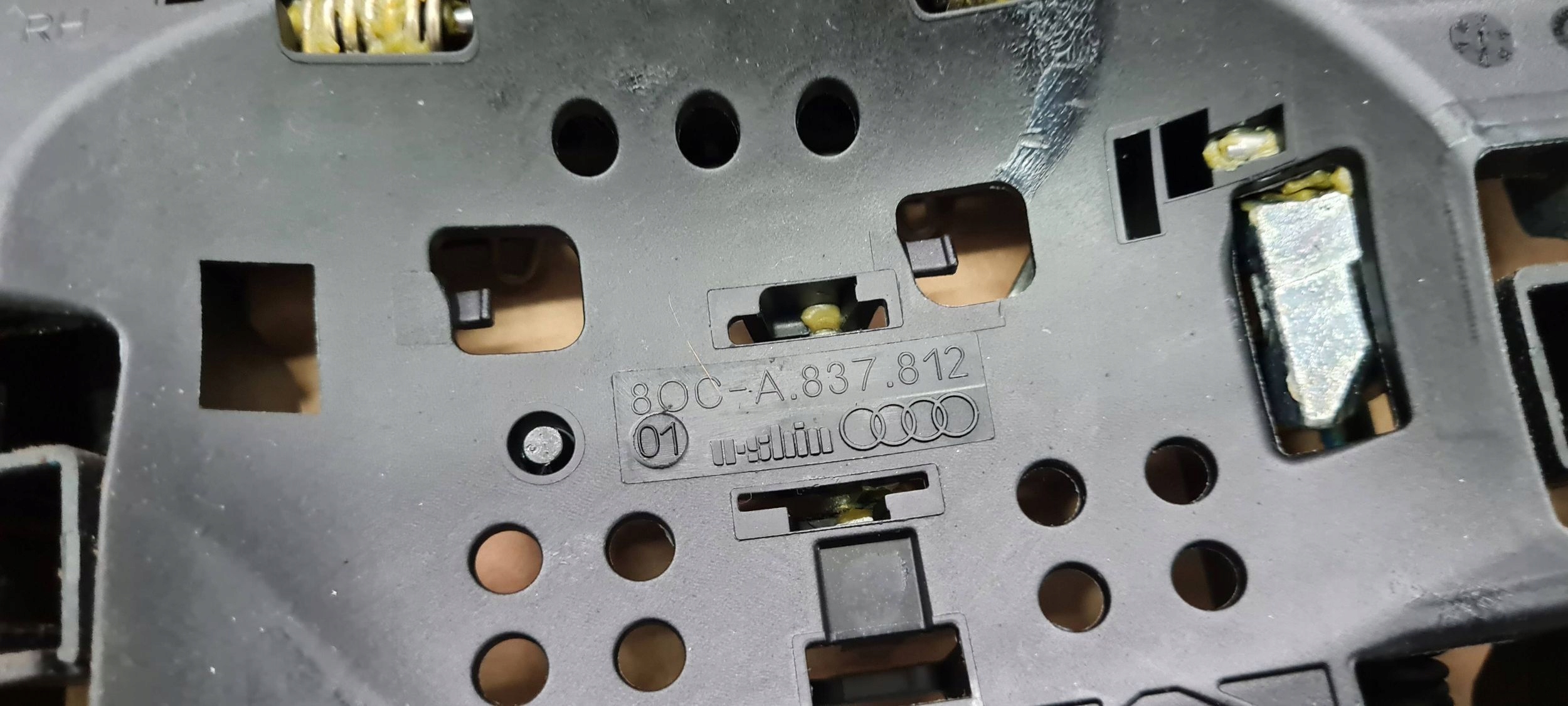 SQ5 80A Q5 handle door right right front below KESSY LY9T 80B837240