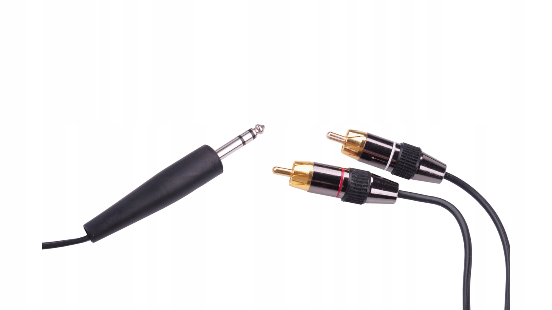 

Kabel Jack 6,3mm stereo - 2 Rca 3m Audio