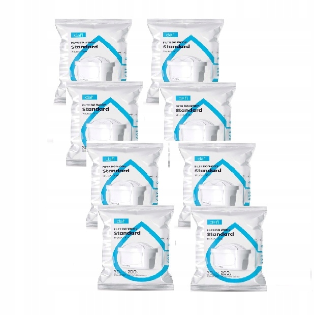 8 X Filtr Wkład Dafi Unimax Standard Orginal