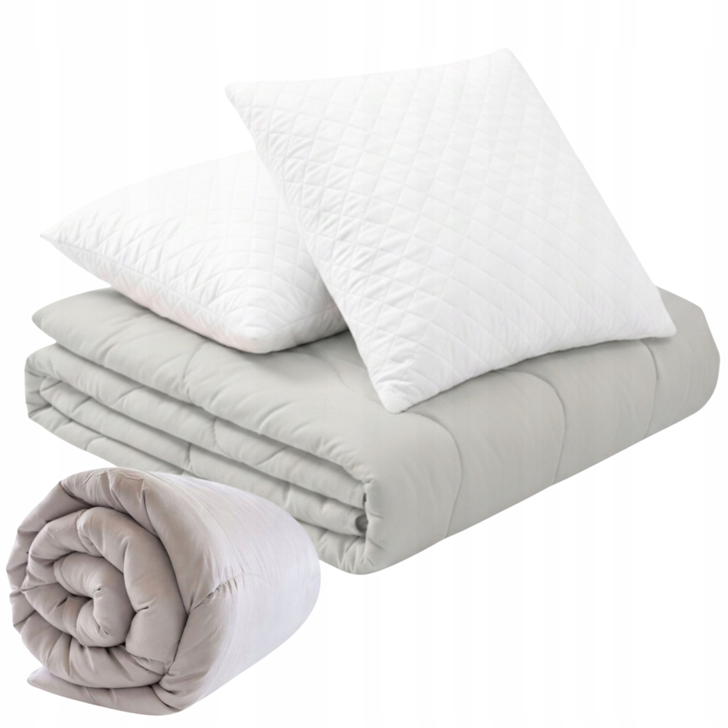 Celoroční Přikrývka 160x200 2 Polštáře 70x80 cm Antialergická Polský výrobek