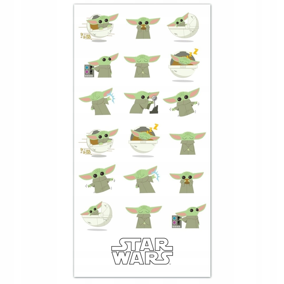 

Ręcznik Plażowy Mandalorian Star Wars 70X140 Yoda