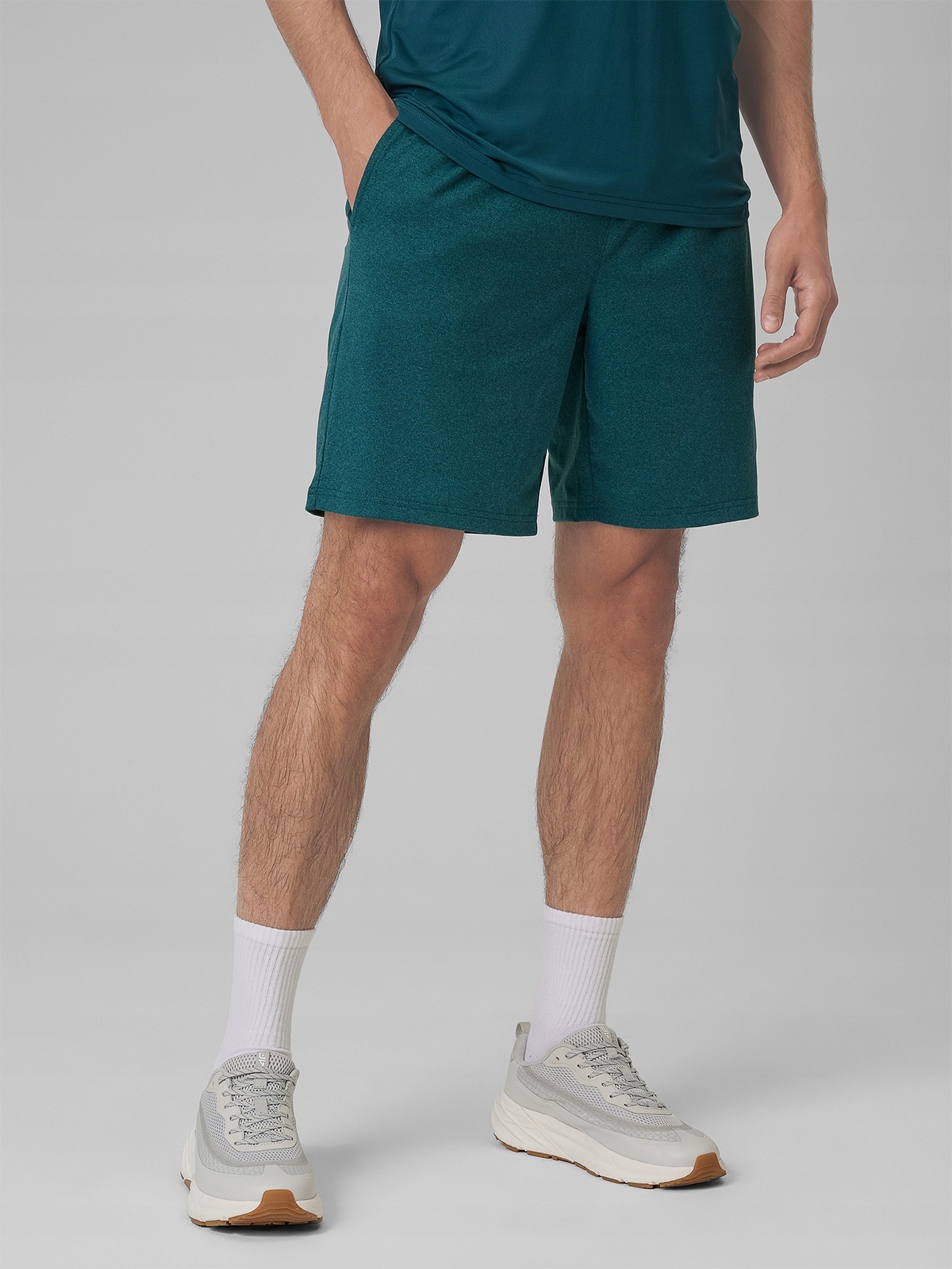 Spodenki treningowe szybkoschnące męskie 4FWSS26TFSHM1277 41m rozmiar M