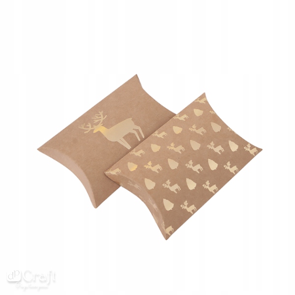 

Pudełka Składane Pillow Box 15X13,5x5 CM Jeleń