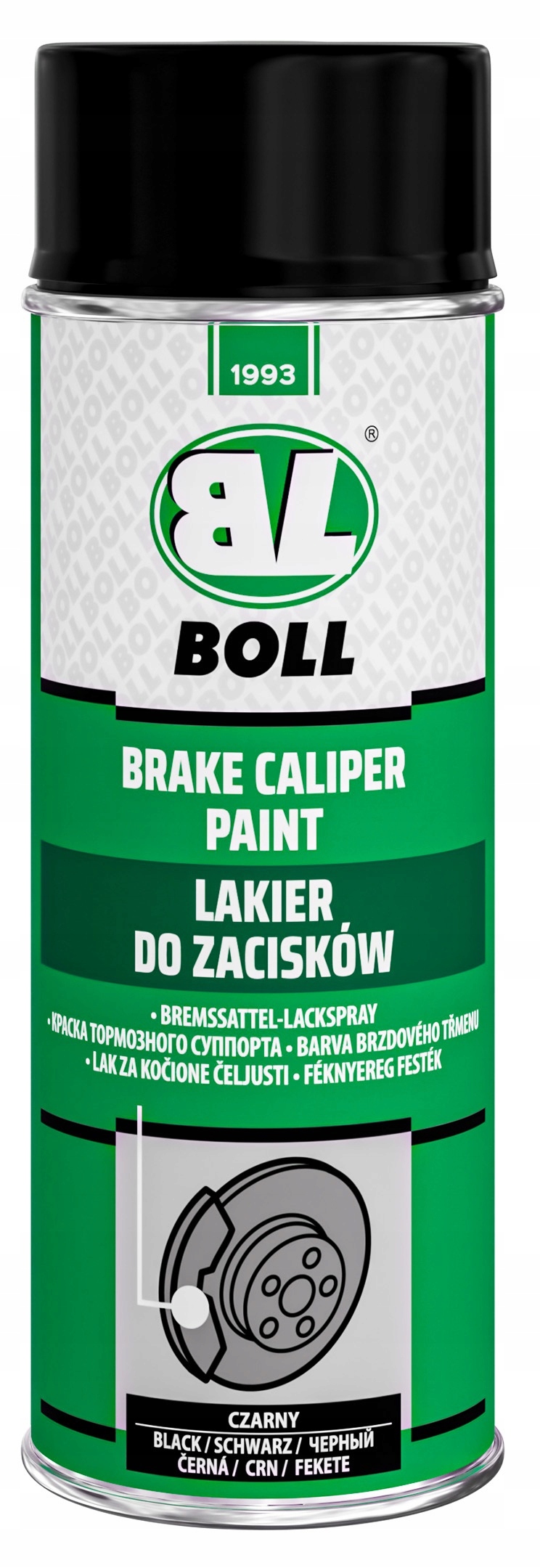 Boll lakier do zacisków 400ml spray Czarny