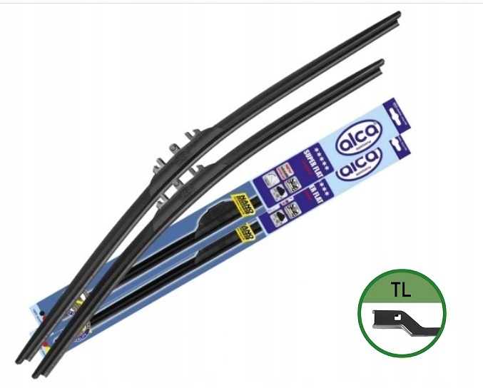 Wycieraczki płaskie Alca Flat zestaw 650mm/500mm