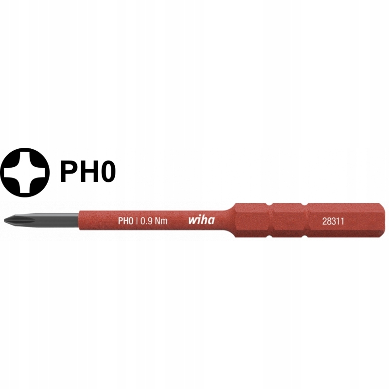 

Wiha bit wymienny Phillips PH0x75 mm slimBit 43116