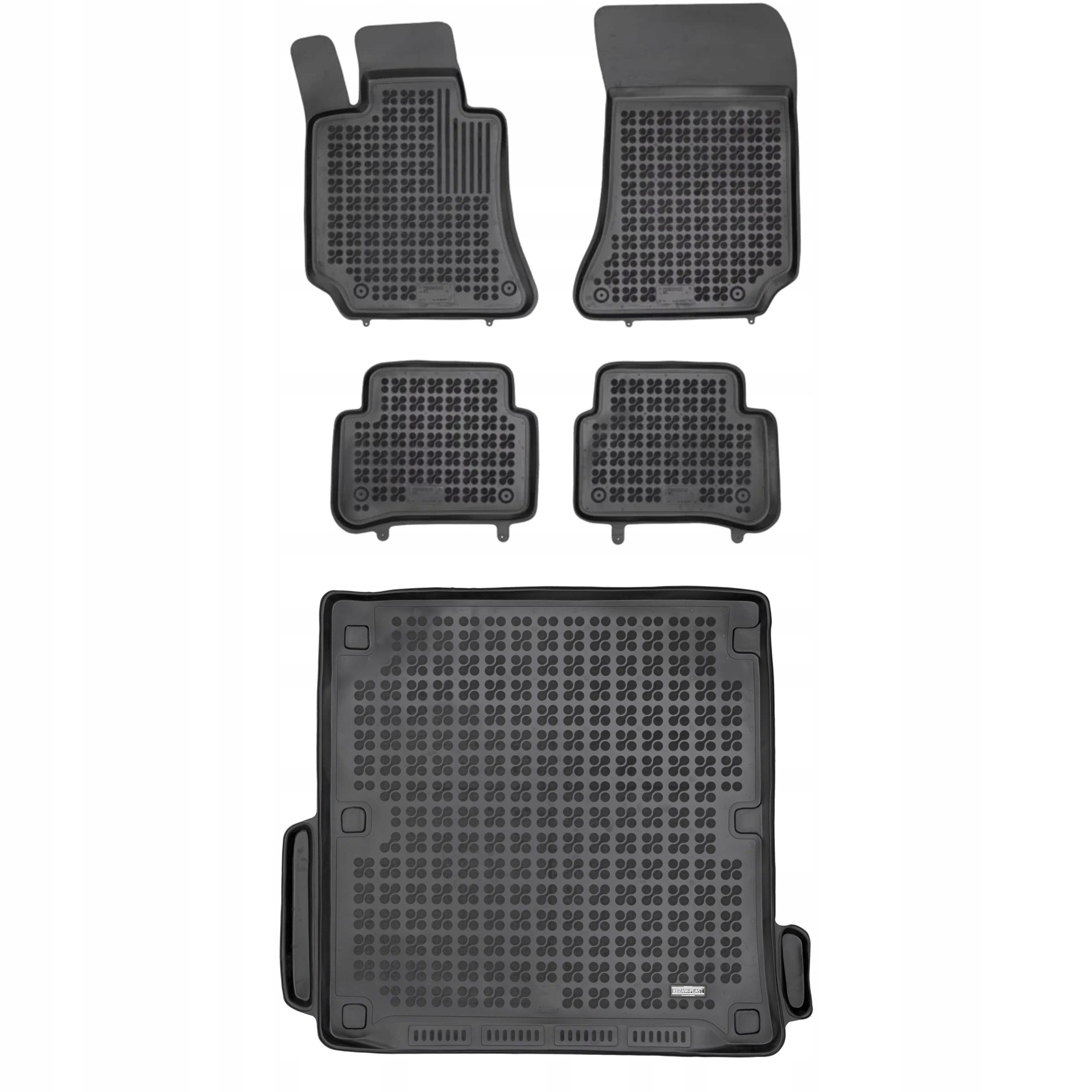 Gumová sada koberčekov a rohoží Mercedes trieda E S212 2009-2016 Kombi T-Model