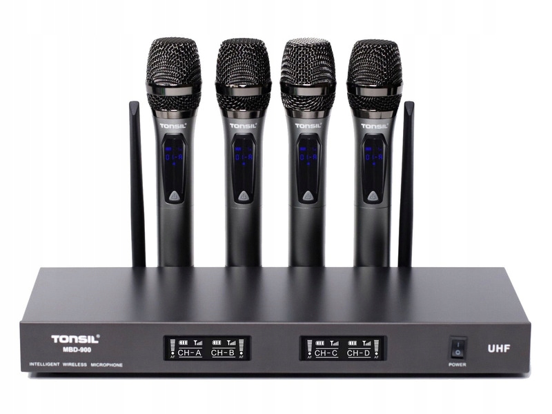Zestaw mikrofonowy bezprzewodowy Tonsil Mbd 900