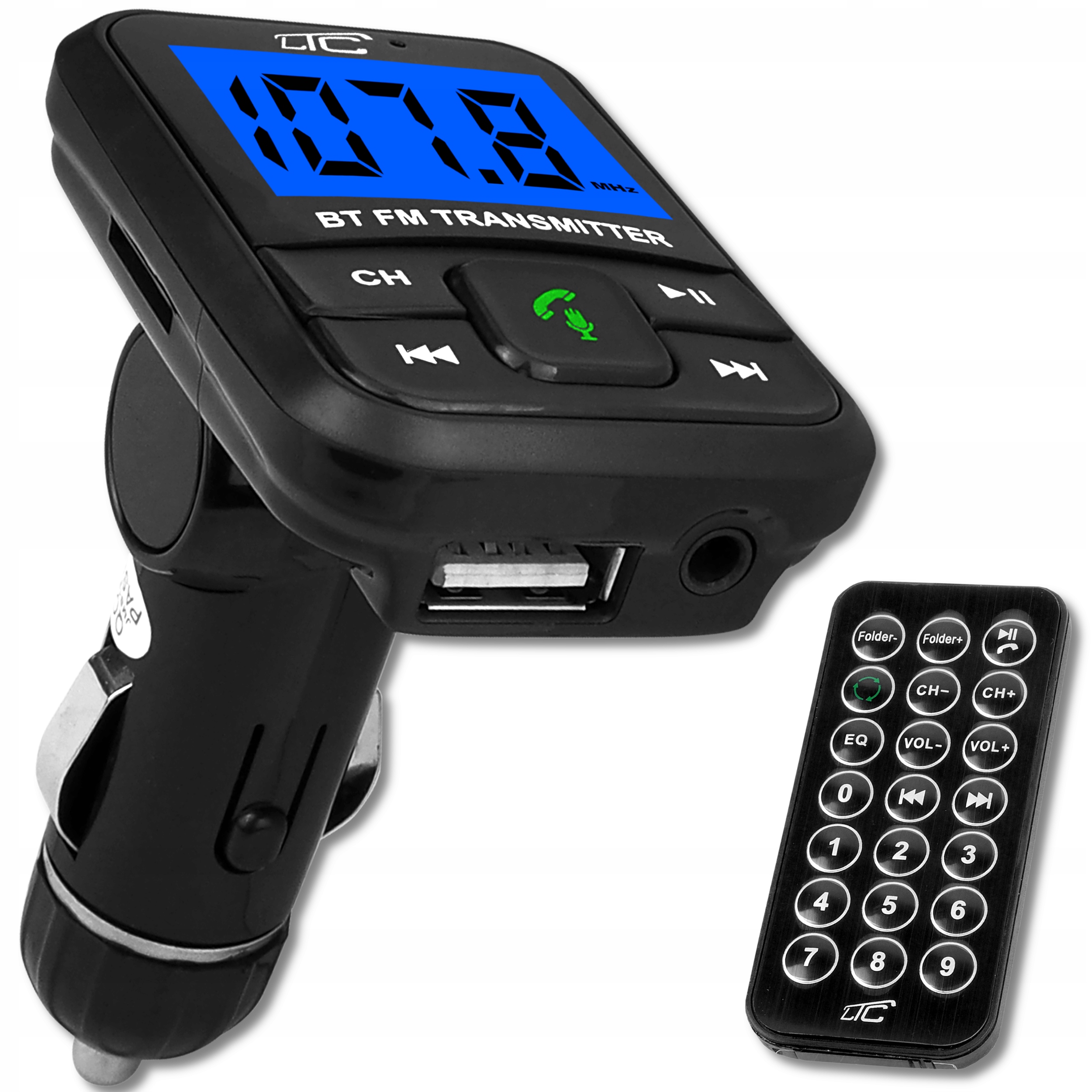 

Transmiter Fm Bluetooth Ładowarka Usb Aux Pilot