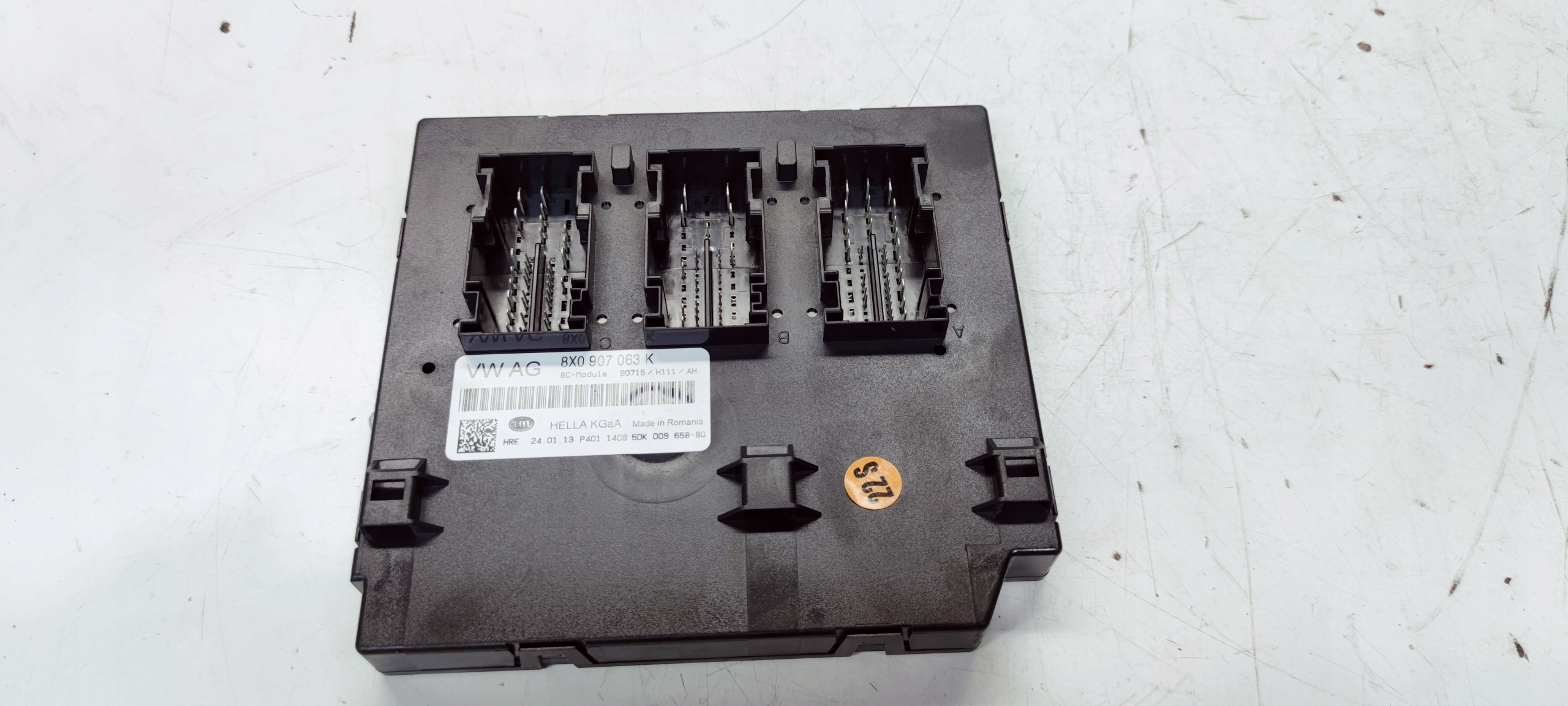 module control unit KOMFORTU BC AUDI A1 8X Q3 8U 8X0907063K
