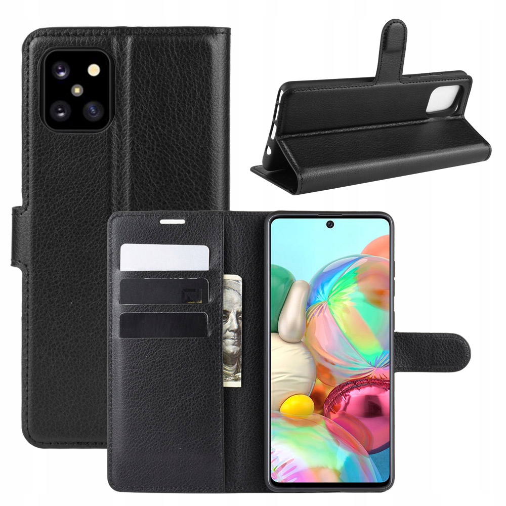 

Etui Portfel Litchi, Case Do Galaxy Note 10 Lite