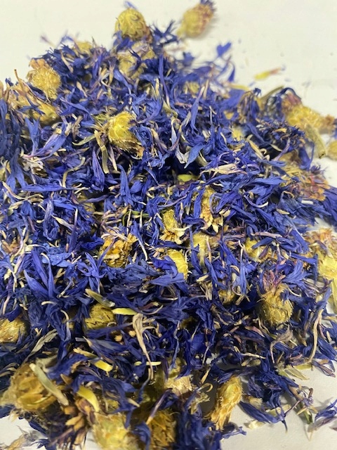 Modrá Chrpa Celý květ Rafex 1 kg