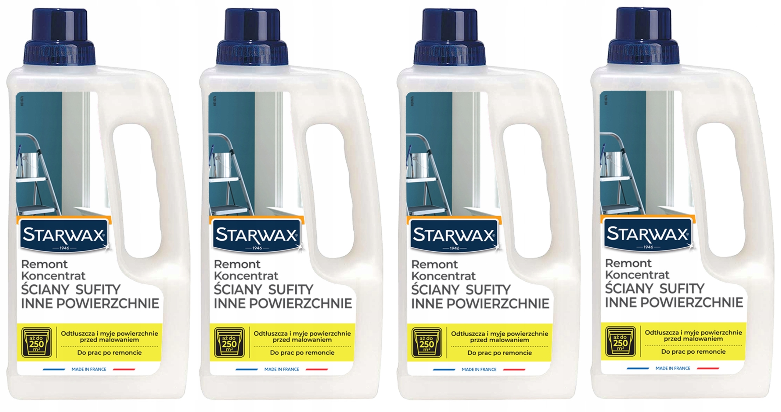 Levně 4xSTARWAX Rekonstrukce Koncentrát Stěny, Stropy & Jiné Plochy 1 L