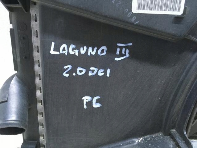 water cooler RENAULT LAGUNA III 2.0 DCI 07-14