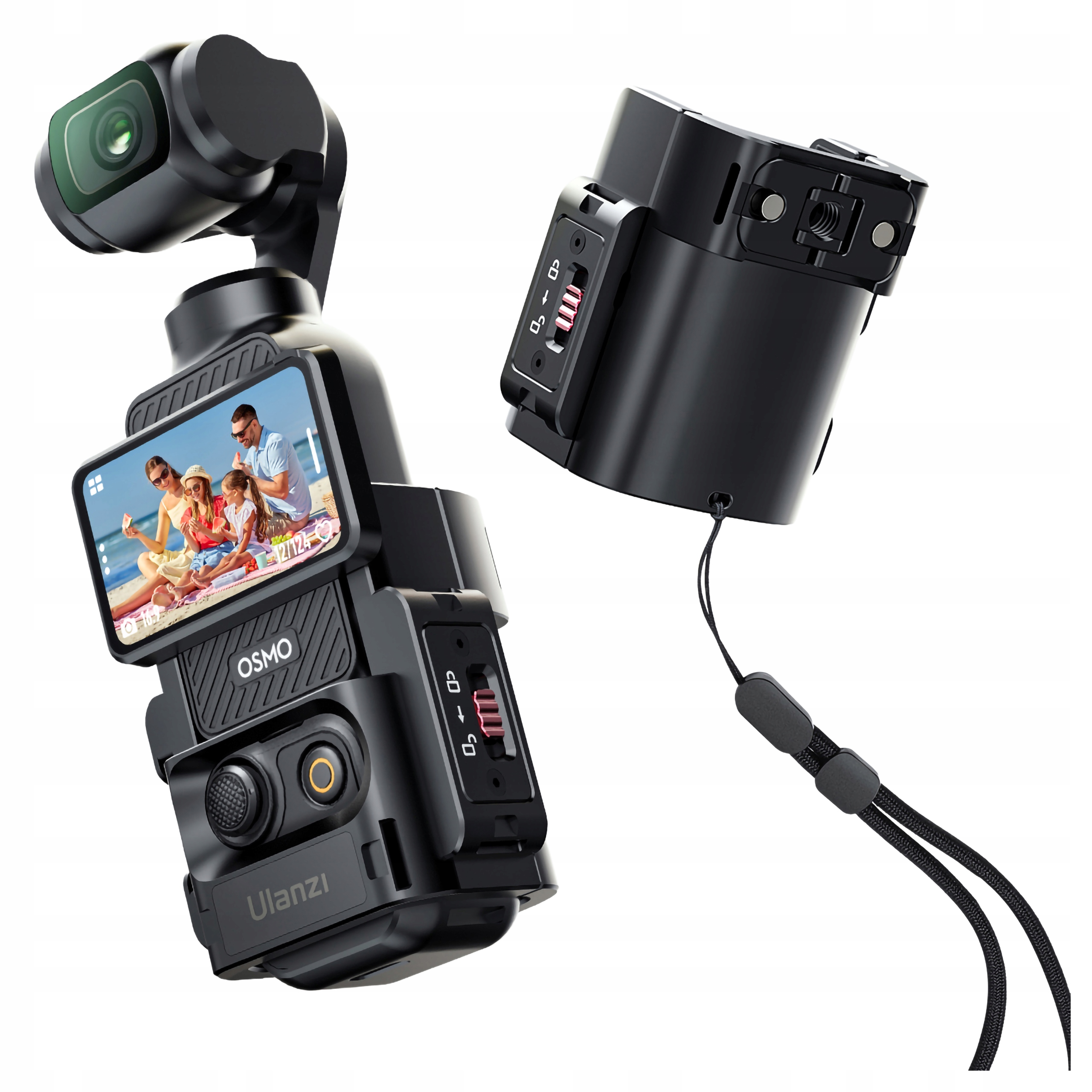 Hliníkový montážní držák klece Ulanzi pro kameru Dji Osmo Pocket 3 Op 3