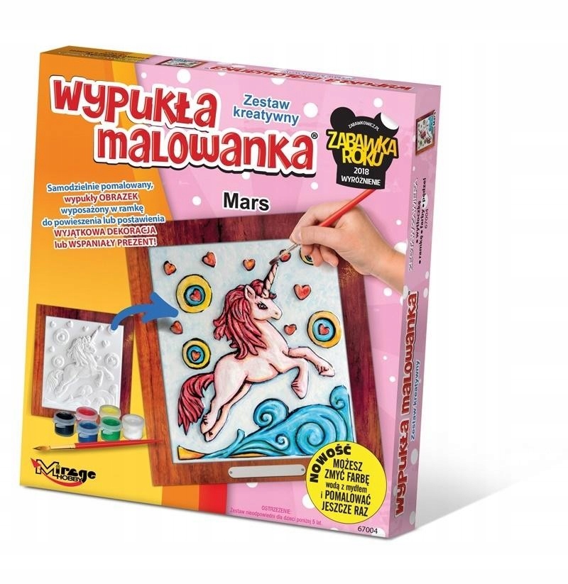 

Wypukła malowanka Mirage Hobby Jednorożec