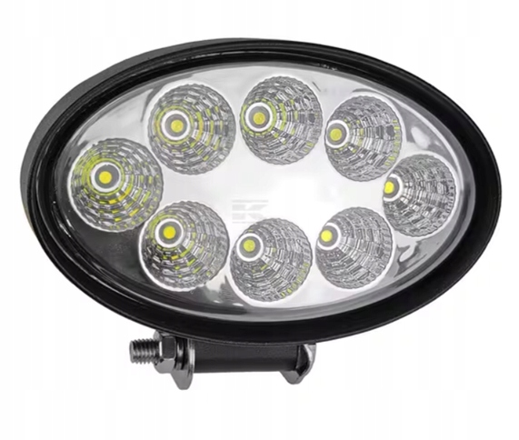 LED8 Pracovní Lampa Oválná 3W 1918lm 12/24V Krátké Světlo