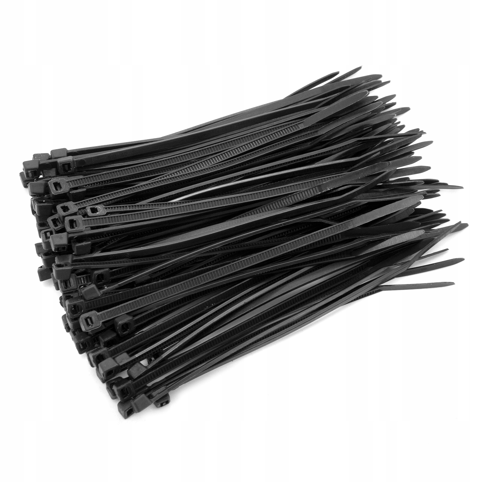 OPASKI KABLOWE PLASTIKOWE CZARNE 2,5x100 100szt UV Kod producenta MOCNA DŁUGA OPASKA ZACISKOWA TRYTYTKI UV