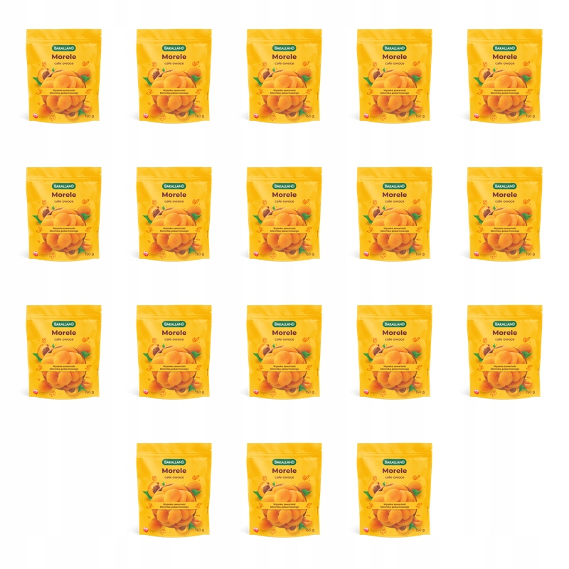 Meruňky celé ovoce 150g Bakalland X18