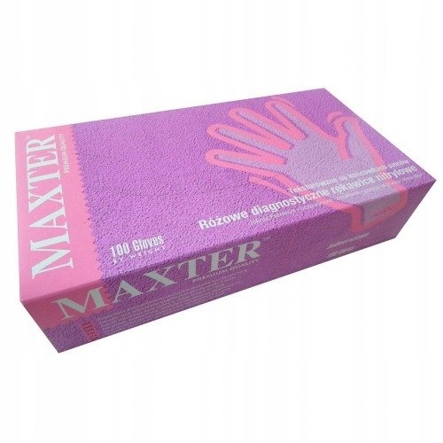 

Rękawice Nitrylowe Różowe Pink S 100 szt.