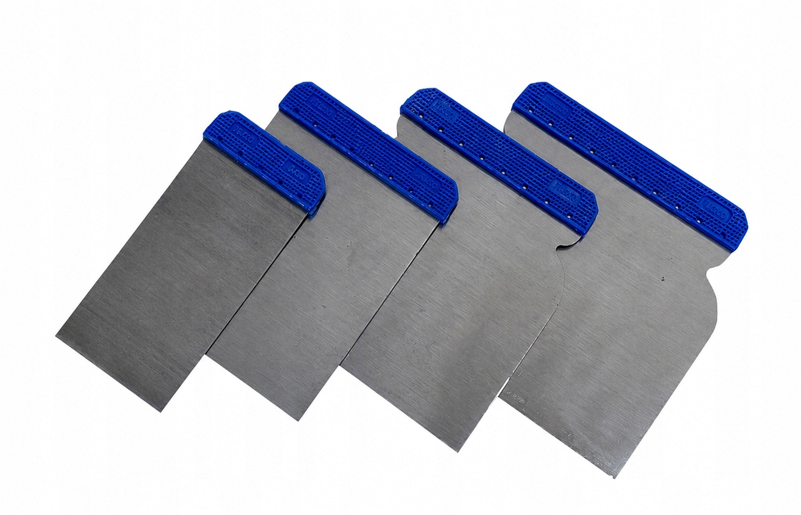 Szpachelki Metalowe Japonki 4 szt Elastyczne Do Szpachli 4-10,5 cm Italko