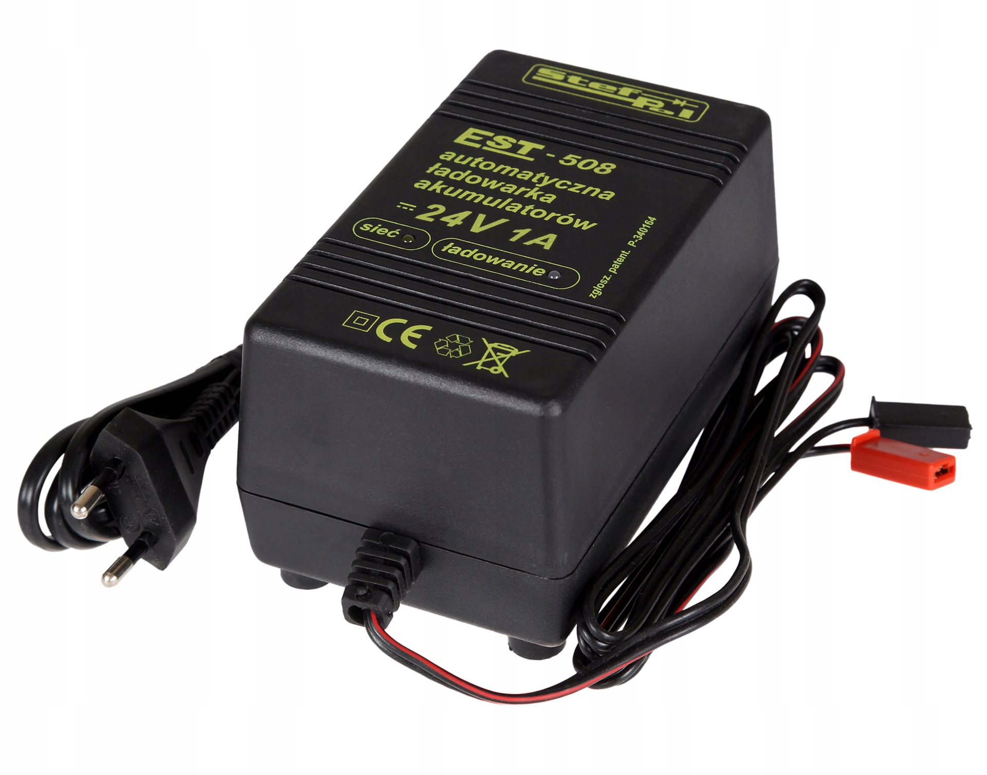 

Ładowarka impulsowa 24V 1A EST-508 do żelowych